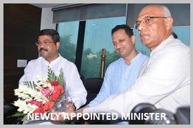  New Minister (Shri Dharmendra Pradhan) & Minister of State (Shri Anantkumar Hegde) have been appointed for Skill Development and Entrepreneurship: 04th September, 2017